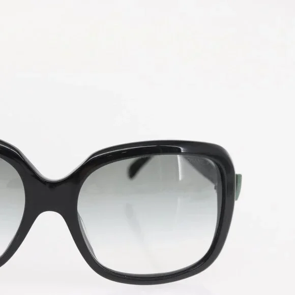 CHANEL Sunglasses plastic Black CC Auth ka959V - Picture 4 of 15